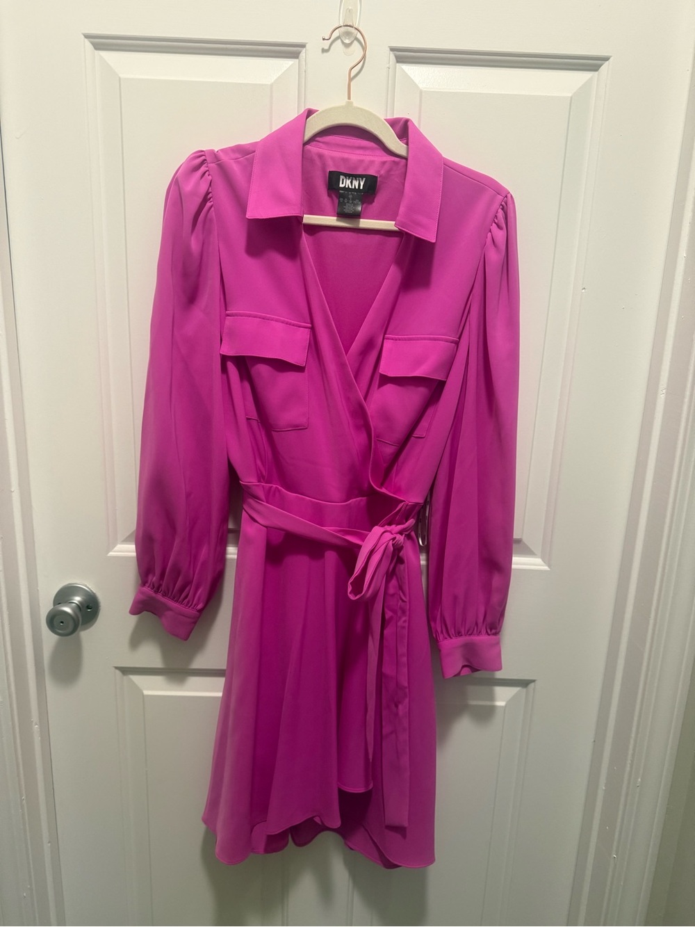Stunning DKNY high low dress Sz 14